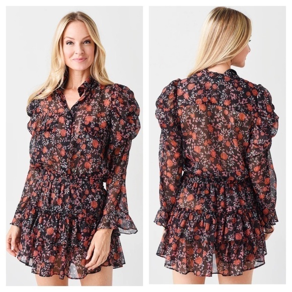 Misa x Revolve Women's Anika Dress in Excellent Pre Loved Condition, Size Medium - Picture 2 of 7